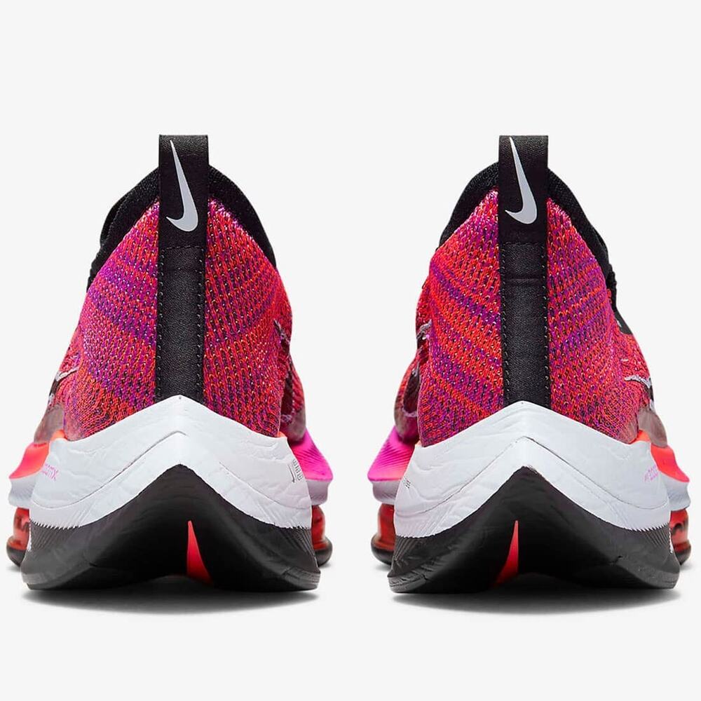 Nike Air Zoom Alphafly NEXT Flyknit Women Running Shoes Hyper Violet/Black 10.5 - Picture 6 of 8